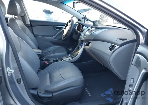 2013 Hyundai Elantra Limited from USA, damaged, VIN KMHDH4AE6DU945315